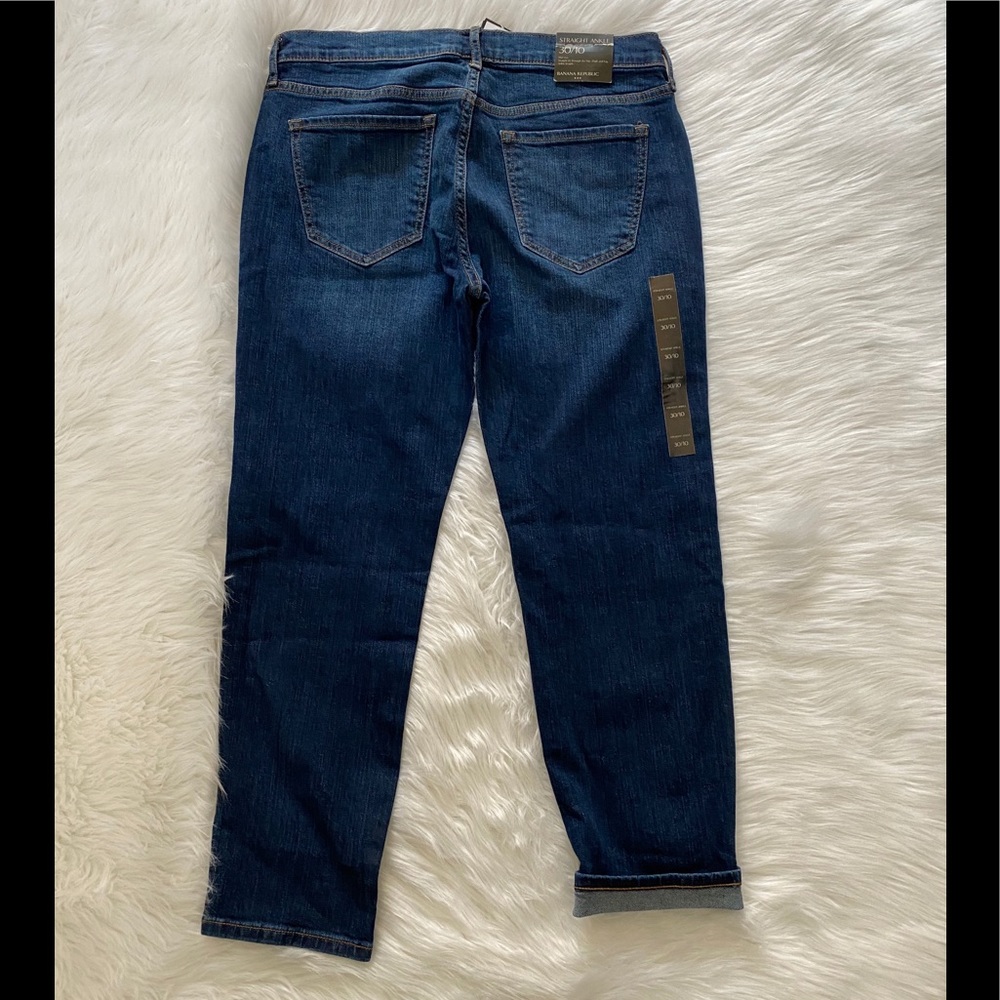 ✔️NEW wTag-BANANA REPUBLIC Ankle Jeans 30/10 - Picture 3 of 3
